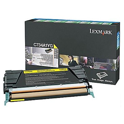 Toner oryginalny X746A1YG do Lexmark (X746A1YG) (Żółty)