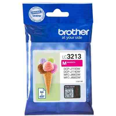 Tusz oryginalny LC-3213M do Brother (LC-3213M) (Purpurowy)