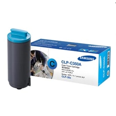 Toner oryginalny CLP-C350A do Samsung (CLP-C350A) (Błękitny)