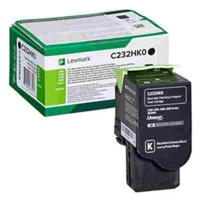 Toner oryginalny C232 do Lexmark (C232HK0) (Czarny)