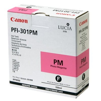 Tusz oryginalny PFI-301PM do Canon (1491B001) (Purpurowy Foto)