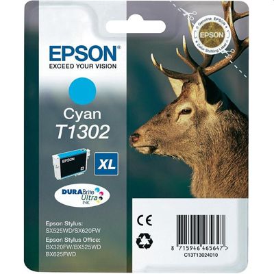 Tusz oryginalny T1302 do Epson (C13T13024010) (Błękitny)