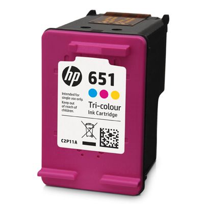 Regeneracja tusz 651 do HP (C2P11AE) (Kolorowy)