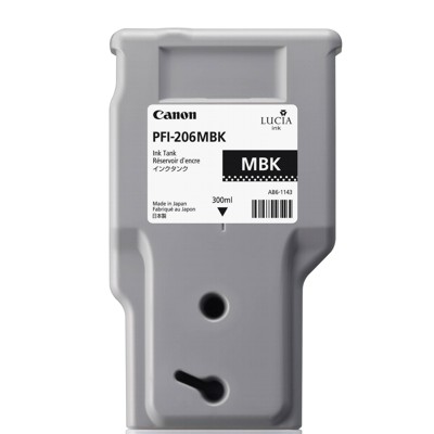 Tusz oryginalny PFI-206MBK do Canon (5302B001AA) (Czarny matowy)