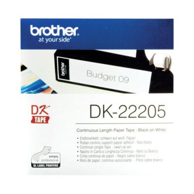 Taśma oryginalny DK-22205 do Brother (DK-22205) (Biały) Taśma oryginalny DK-22205 do Brother (DK-22205) (Biały)