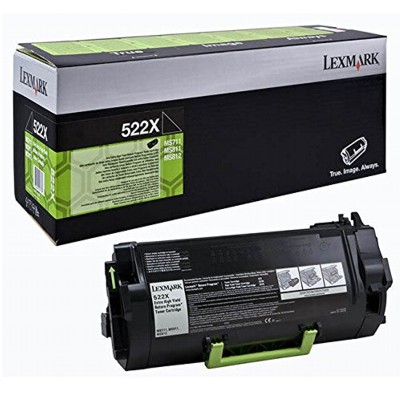 Toner oryginalny 522X do Lexmark (52D2X0E) (Czarny)