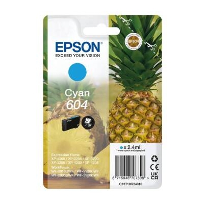 Tusz oryginalny 604 do Epson (C13T10G24010) (Błękitny)