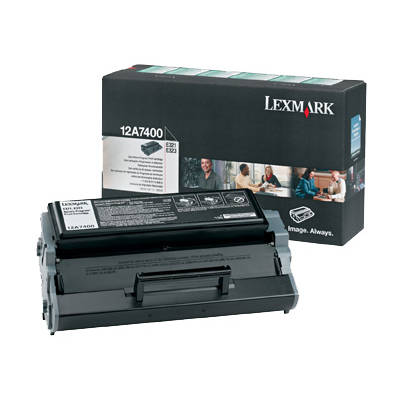 Toner oryginalny 12A7400 do Lexmark (12A7400) (Czarny)