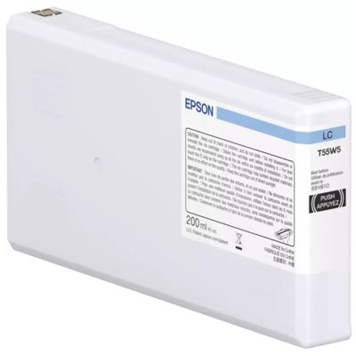 Tusz oryginalny T55W5 LC do Epson (C13T55W500) (Jasny błękitny)