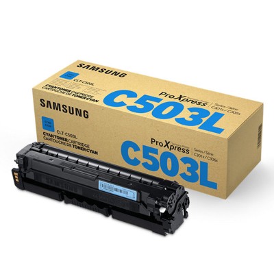 Toner oryginalny CLT-C503L do Samsung (SU014A) (Błękitny)