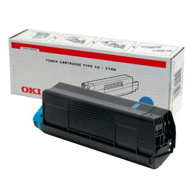 Toner oryginalny C5100 do Oki (42127407) (Błękitny)