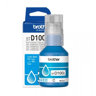 Tusz oryginalny BT-D100C do Brother (Błękitny)