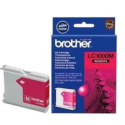 Tusz oryginalny LC-1000 M do Brother (LC1000M) (Purpurowy)