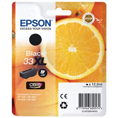 Tusz oryginalny T3351 do Epson (C13T33514010) (Czarny)