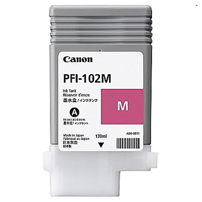 Tusz oryginalny PFI-102M do Canon (CF0897B001A) (Purpurowy)