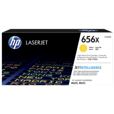 Toner oryginalny 656X do HP (CF462X) (Żółty)