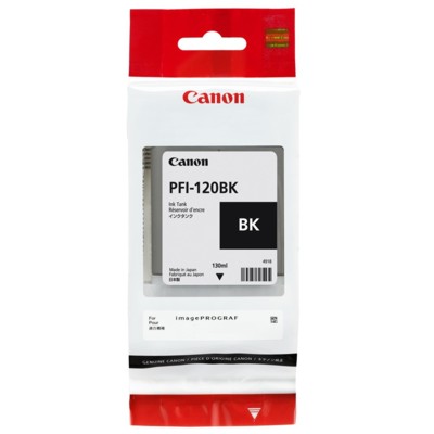 Tusz oryginalny PFI-120BK do Canon (2885C001) (Czarny)