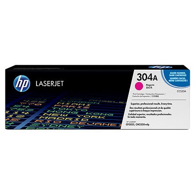 Toner oryginalny 304A do HP (CC533A) (Purpurowy)