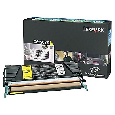 Toner oryginalny C5220YS do Lexmark (C5220YS) (Żółty)