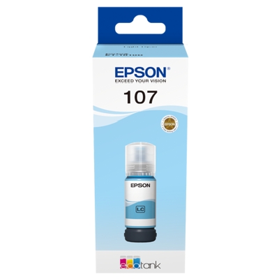 Tusz oryginalny 107 do Epson (C13T09B540) (Jasny błękitny)