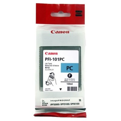 Tusz oryginalny PFI-101PC do Canon (0887B001) (Błękitny Foto)