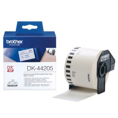 Taśma oryginalny DK-44205 do Brother (DK-44205) (Biały) Taśma oryginalny DK-44205 do Brother (DK-44205) (Biały)