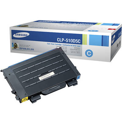 Toner oryginalny CLP-510D5C 5K do Samsung (CLP-510D5C) (Błękitny)