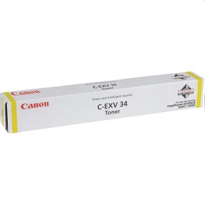 Toner oryginalny C-EXV 34 Y do Canon (3785B002) (Żółty)