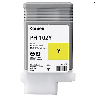 Tusz oryginalny PFI-102Y do Canon (CF0898B001A) (Żółty)
