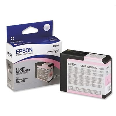 Tusz oryginalny T5806 do Epson (C13T580600) (Jasny purpurowy)