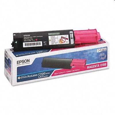 Toner oryginalny C1100 do Epson (S050188) (Purpurowy)