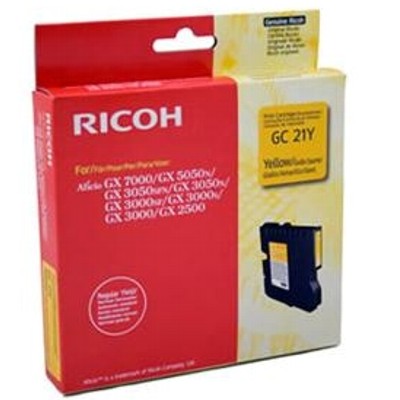 Tusz oryginalny GC-21Y do Ricoh (405535) (Żółty)