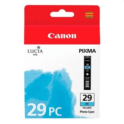 Tusz oryginalny PGI-29PC do Canon (4876B001) (Błękitny Foto)