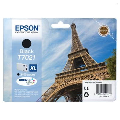 Tusz oryginalny T7021 do Epson (C13T70214010) (Czarny)