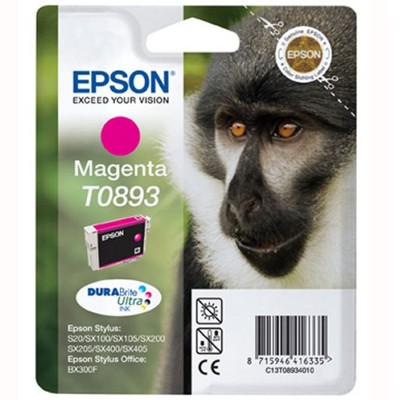 Tusz oryginalny T0893 do Epson (C13T08934011) (Purpurowy)