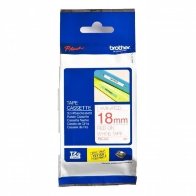 Taśma oryginalny TZe-242 do Brother (TZE242) (Biały) Taśma oryginalny TZe-242 do Brother (TZE242) (Biały)