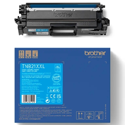 Toner oryginalny TN-821XXLC do Brother (TN821XXLC) (Błękitny)
