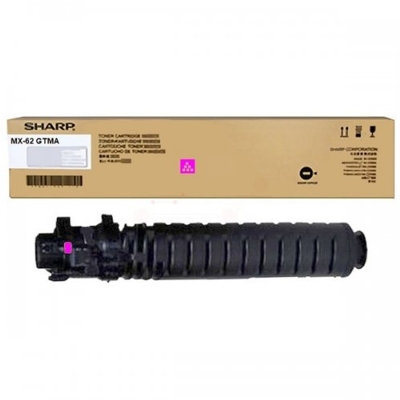 Toner oryginalny MX-62GTMA do Sharp (MX62GTMA) (Purpurowy)