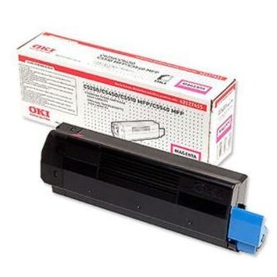 Toner oryginalny C5250/C5450 do Oki (42804546) (Purpurowy)