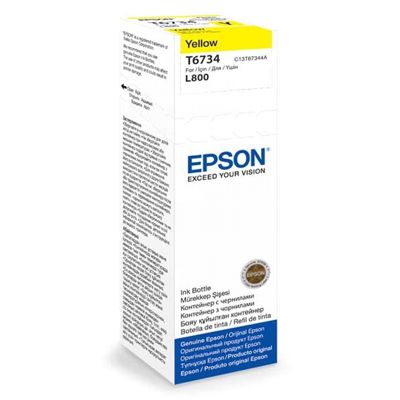 Tusz oryginalny T6734 do Epson (C13T67344A) (Żółty)