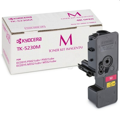 Toner oryginalny TK-5230M do Kyocera (1T02R9BNL0) (Purpurowy)