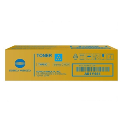 Toner oryginalny TNP-93C do KM (AE1Y451) (Błękitny)