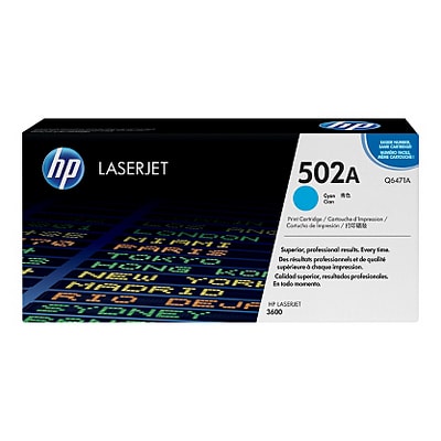 Toner oryginalny 502A do HP (Q6471A) (Błękitny)