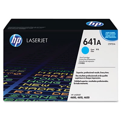 Toner oryginalny 641A do HP (C9721A) (Błękitny)