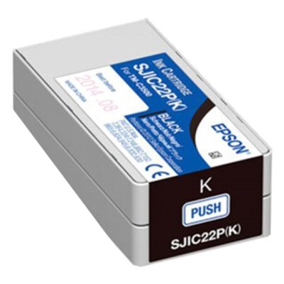 Tusz oryginalny SJIC22P K do Epson (C33S020601) (Czarny)