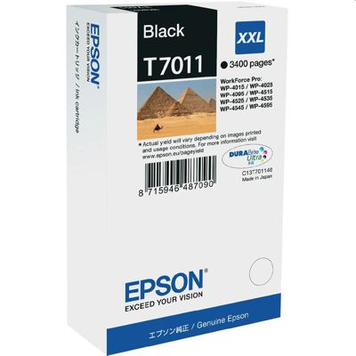 Tusz oryginalny T7011 do Epson (C13T70114010) (Czarny)