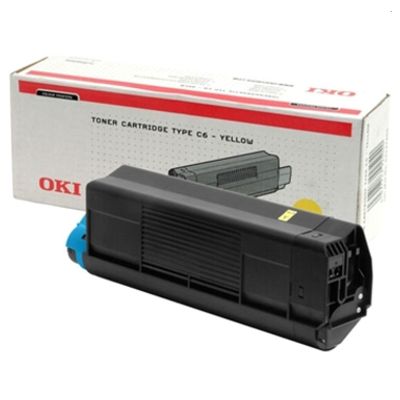 Toner oryginalny C5100 do Oki (42127405) (Żółty)