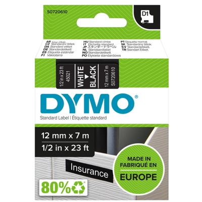 Taśma Barwiąca oryginalny D1-45021 do DYMO (D1-45021) (Czarny)