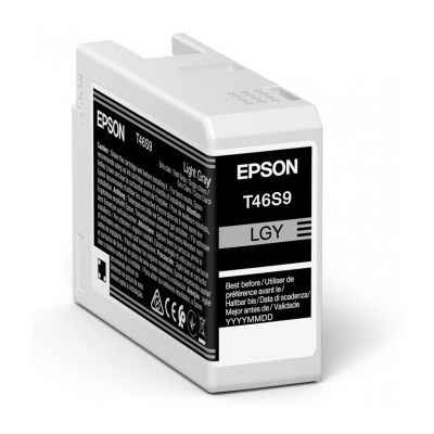 Tusz oryginalny T46S9 do Epson (C13T46S900) (Light grey)