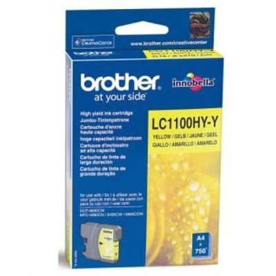 Tusz oryginalny LC-1100HY Y do Brother (LC1100HYY) (Żółty)